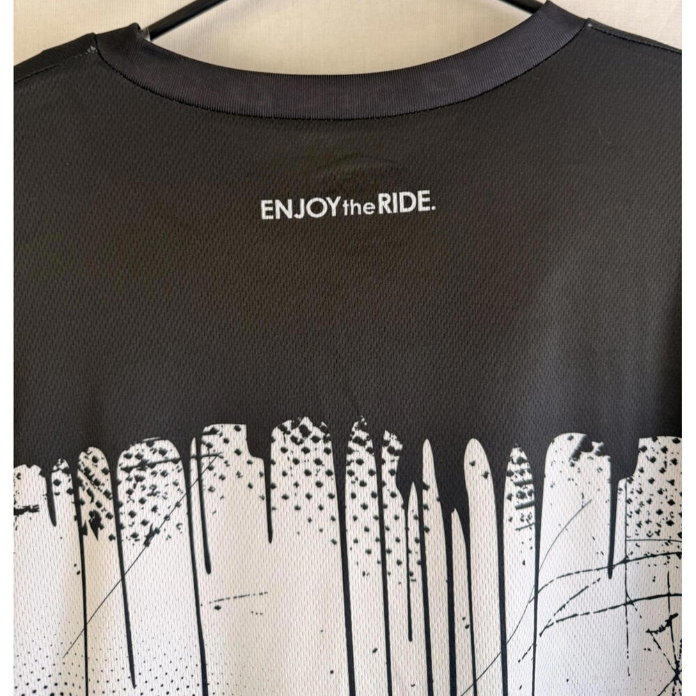 O’Neal Enjoy The Ride Jersey Size Mens XL - Padded Forearms - Graffiti Art - Picture 7 of 13